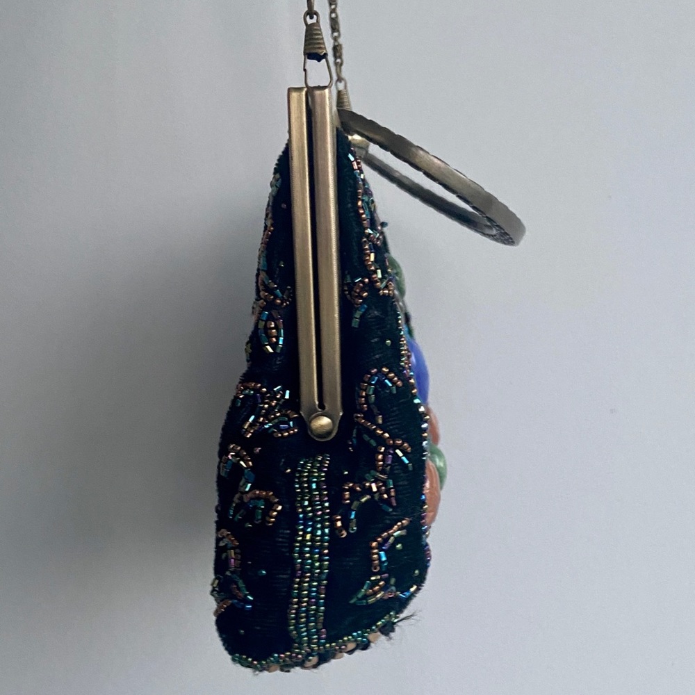 Butler & Wilson Vintage Gemstone Beaded Clutch Bag - Picture 7 of 12